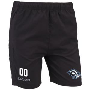 Team Utah CCM woven shorts, black