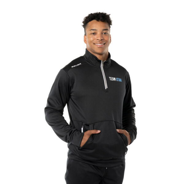 TEAM UTAH BAUER 1/2 ZIP PULLOVER